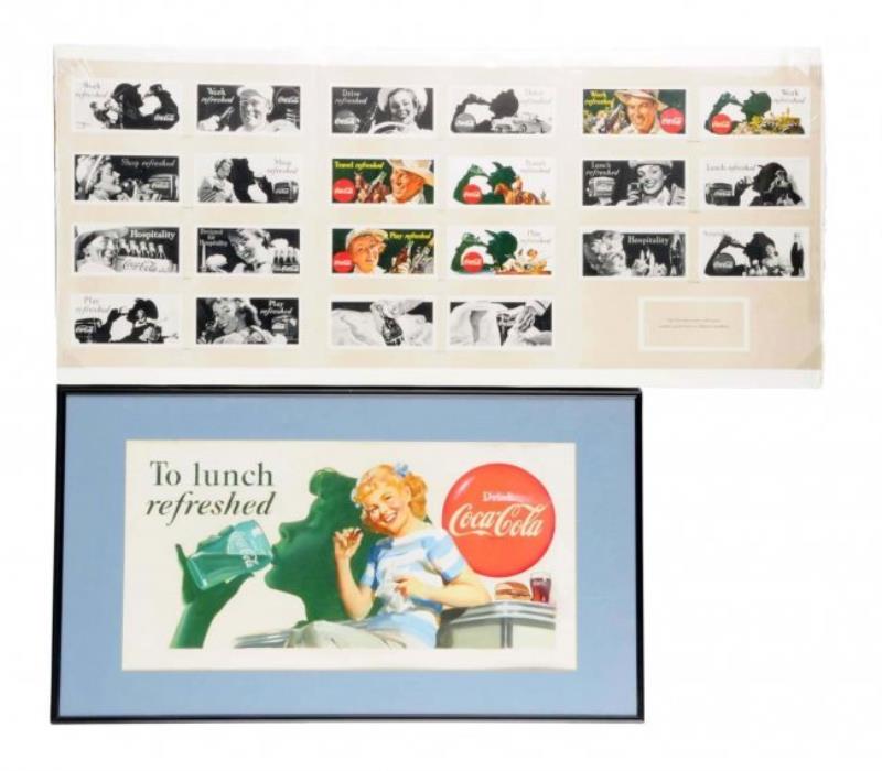 1940's Coca - Cola Original Gouache Artwork