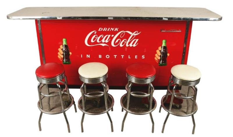 Victor C-31 Coca-Cola Cooler With 4 Bar