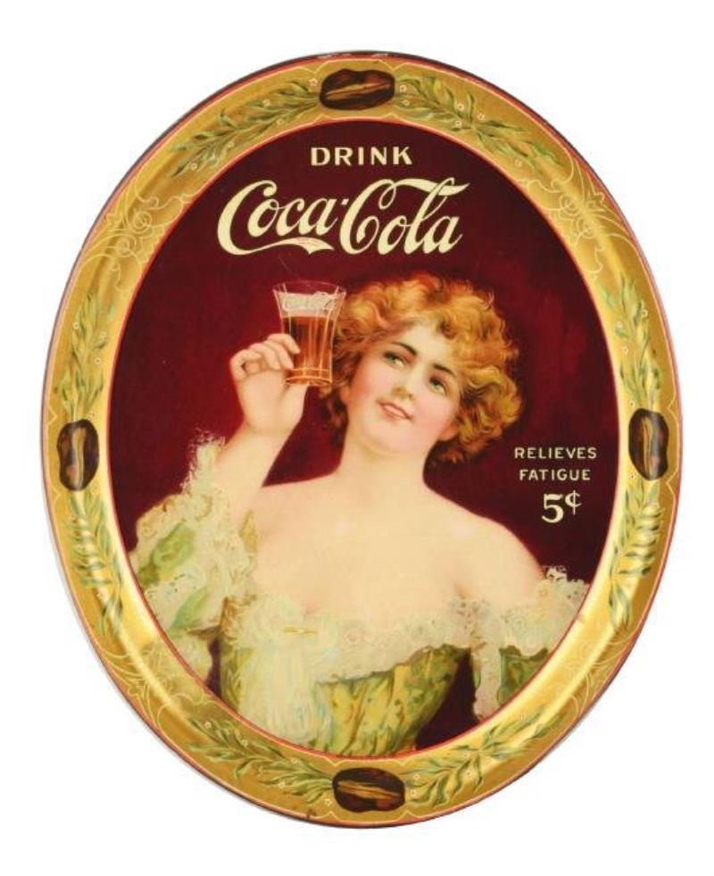 1907 Coca-Cola Serving Tray