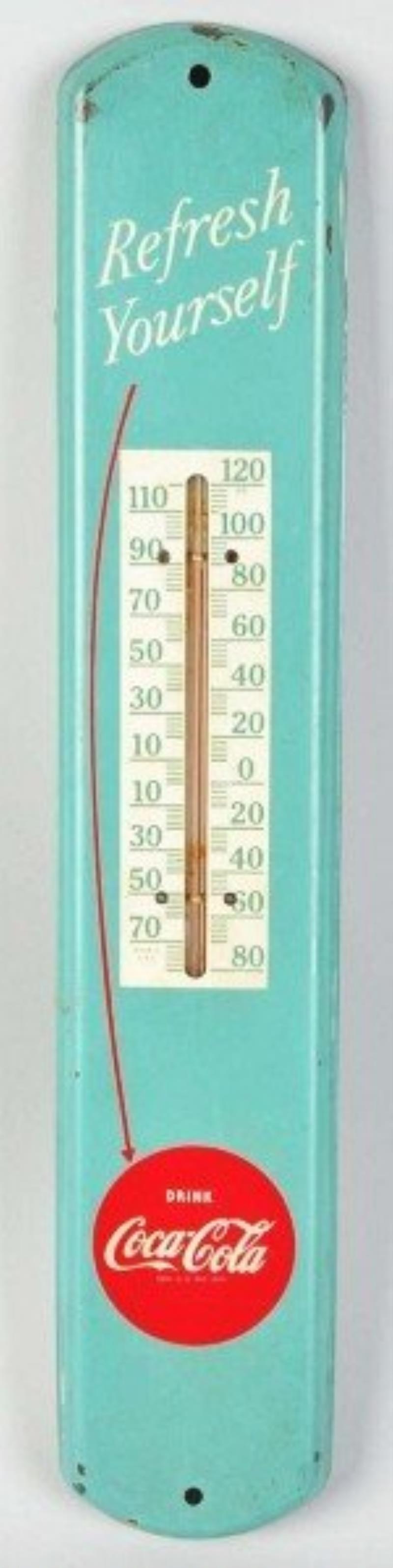 Rare Coca-Cola Thermometer