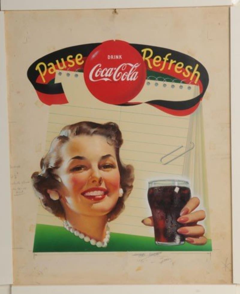1944 COCA-COLA PRINTER'S PROOF
