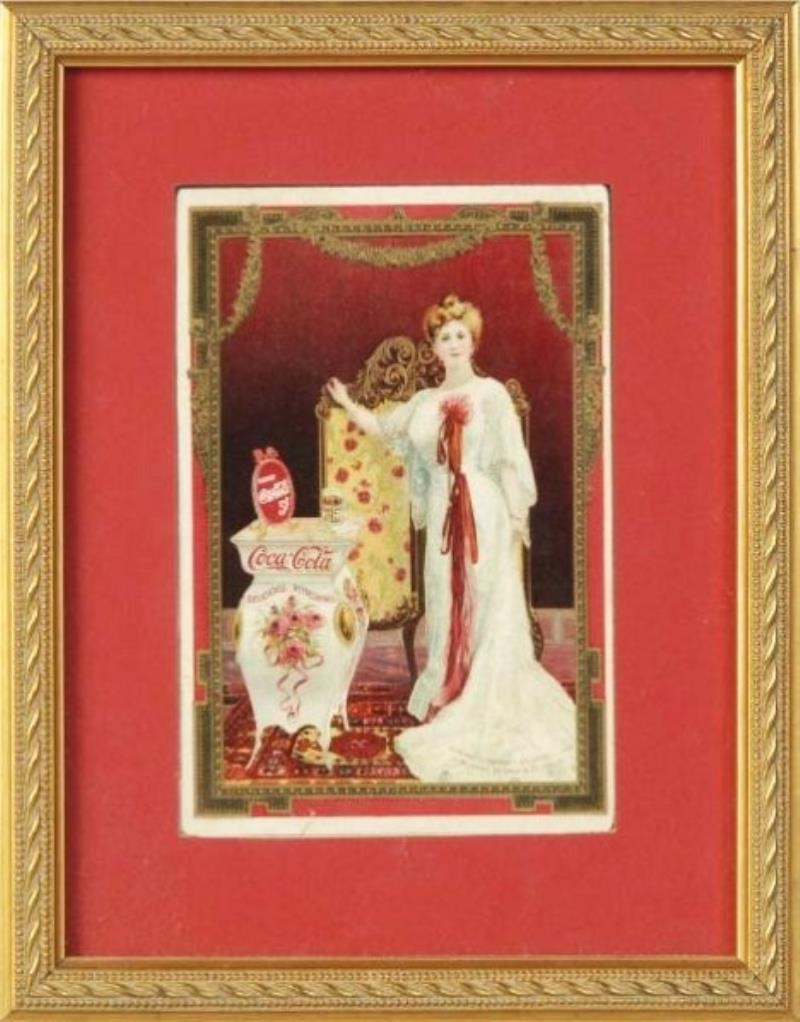 1904 Small Coca-Cola Menu Board