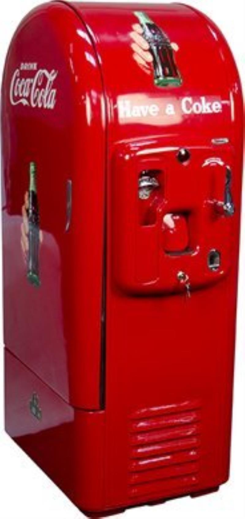 Coin-Op Drink Coca Cola Jacobs 26 Bottle Vending M