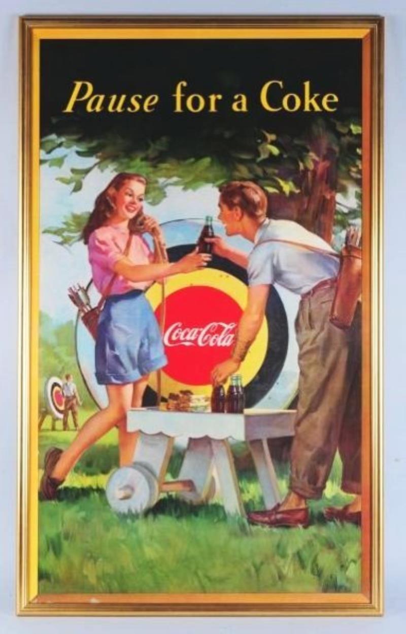 1948 Large Coca-Cola Poster