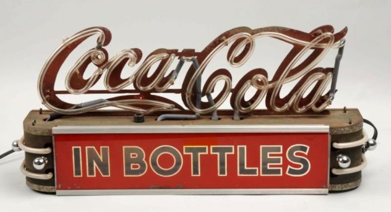1930 Coca-Cola Countertop Advertising Sign