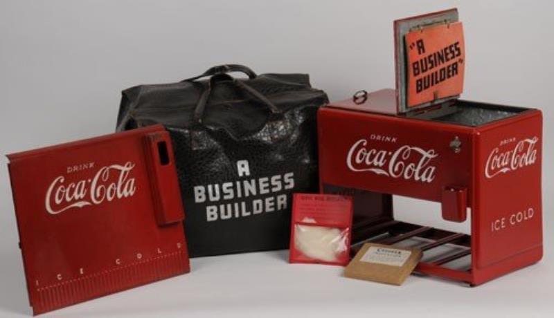 1939 COCA-COLA SALESMAN'S' SAMPLE COOLER