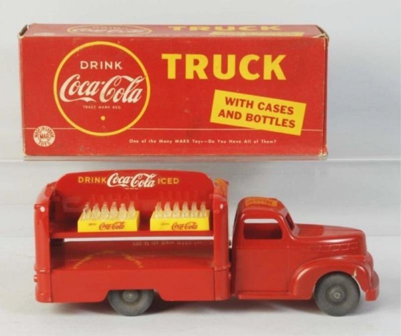 Scarce Canadian Marx Coca-Cola Toy Truck & Box