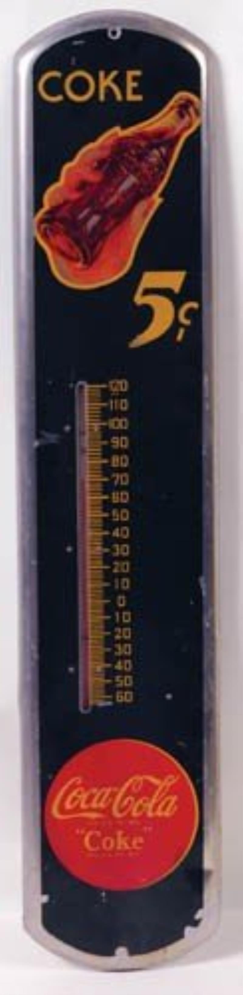 c1948 Coca-Cola thermometer