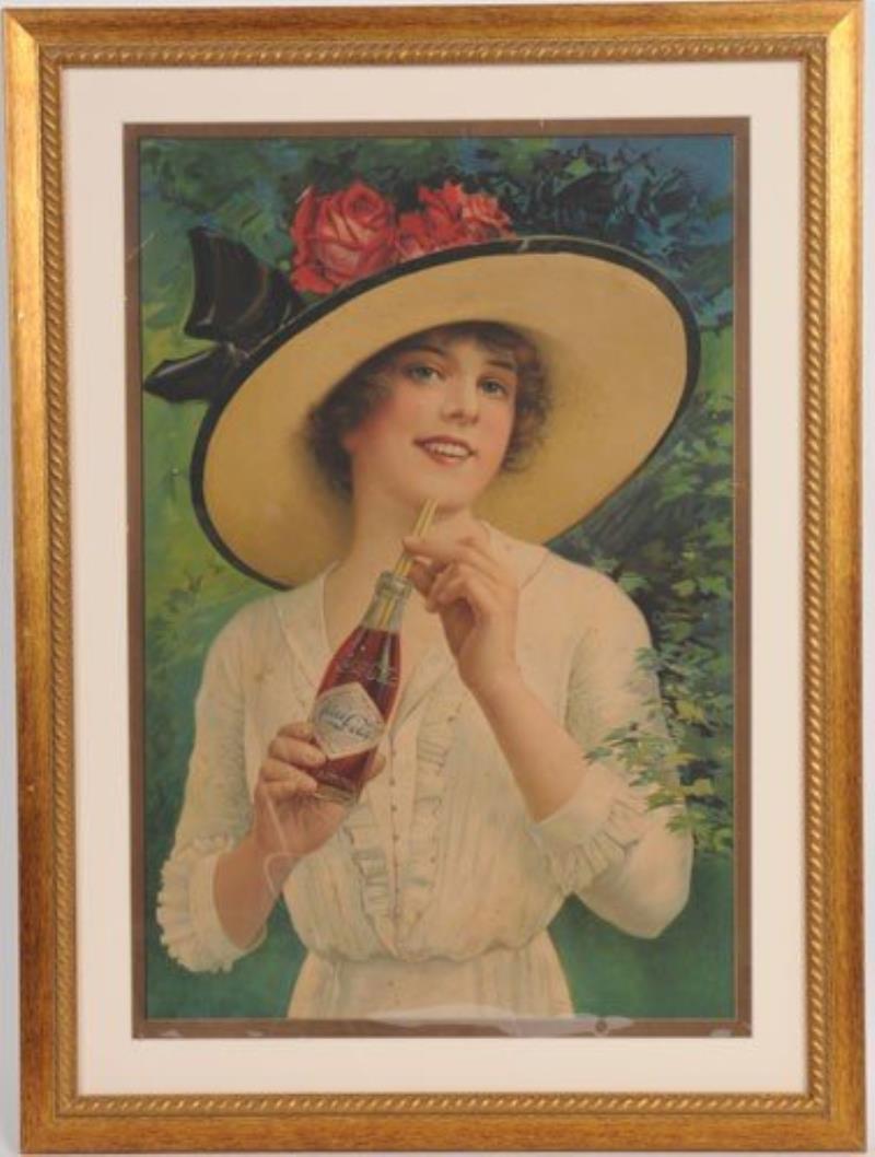 1914 COCA-COLA PAPER POSTER