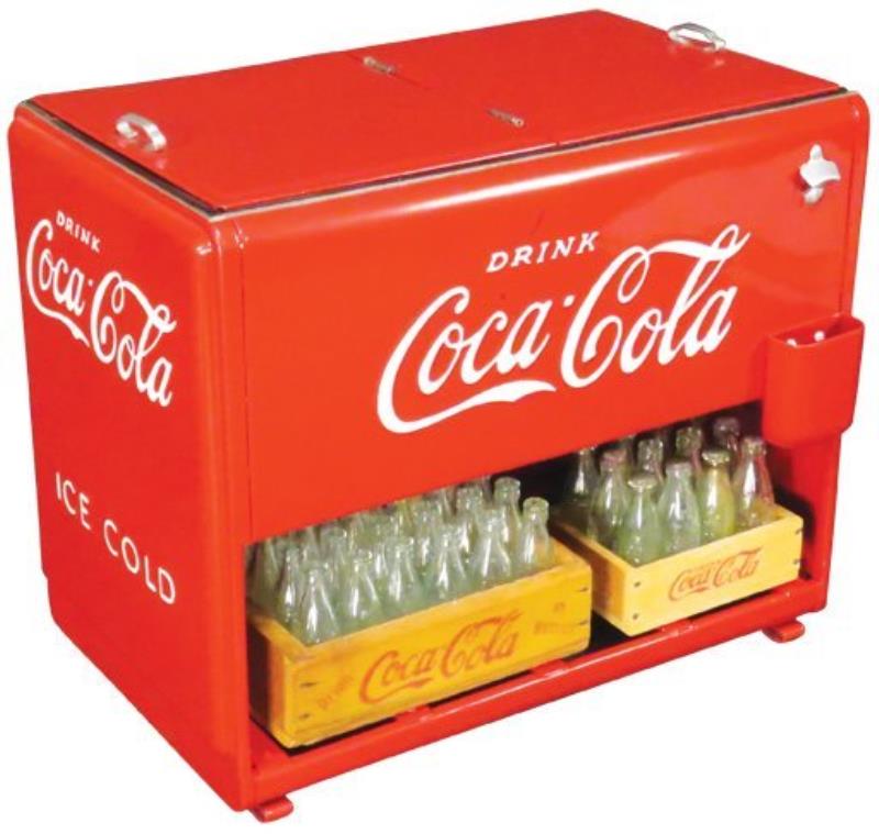 Coca Cola Salesman Sample Cooler