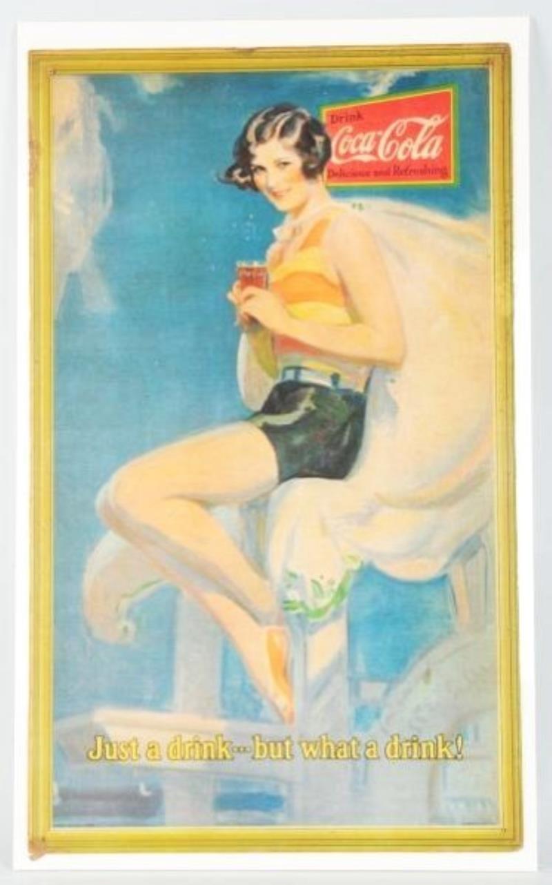 1929 Coca-Cola Heavy Poster