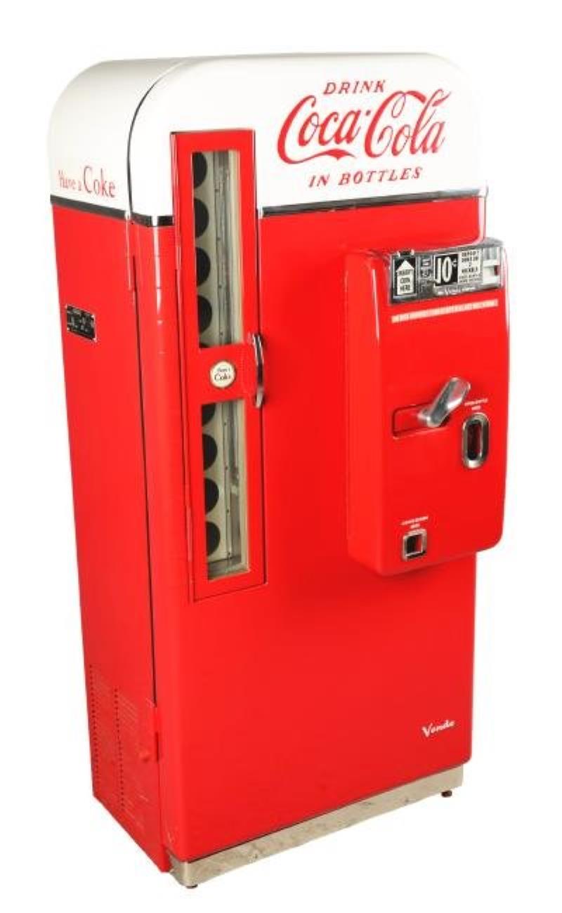 10¢ Vendo Co. Model H81-D Coca-Cola Machine.