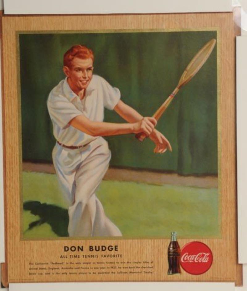 COCA-COLA ALL-TIME SPORTS FAVORITES CARDBOARD SIGN