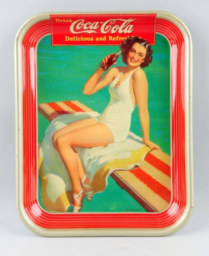 1939 Coca-Cola Serving Tray.