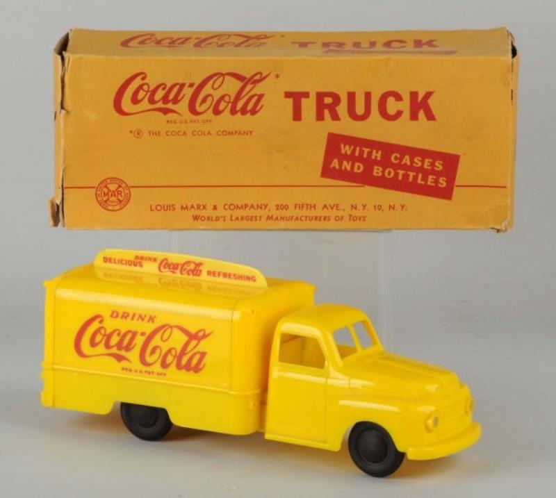 Marx Plastic Ford Coca-Cola Delivery Truck.