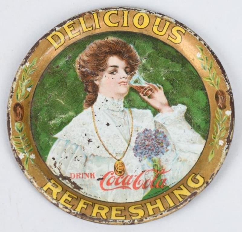 1906 COCA COLA TIP TRAY
