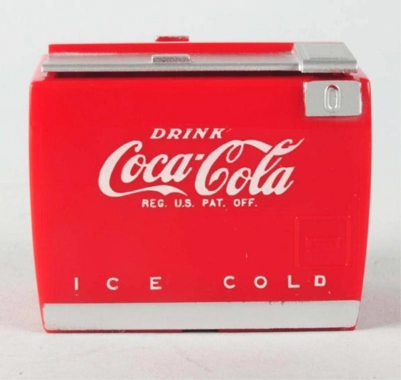 1950s Coca-Cola Miniature Cooler.