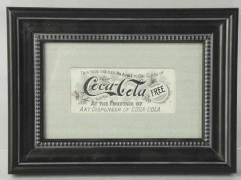 C.1900 Coca-Cola Free Coupon.