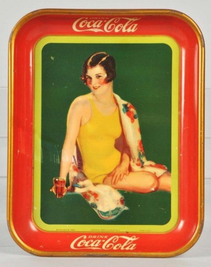1929 Coca-Cola Serving Tray.