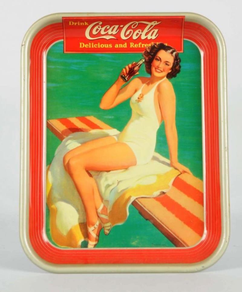 1939 Coca-Cola Serving Tray.