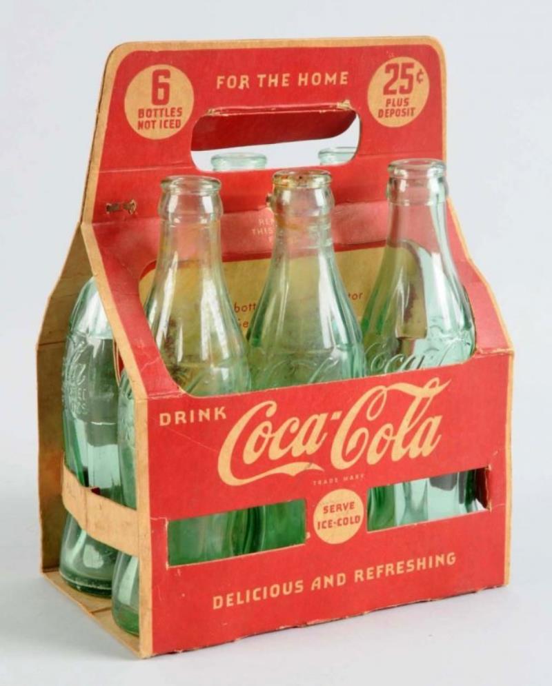 Coca-Cola Cardboard 6 - Pack Carrier Value & Price Guide