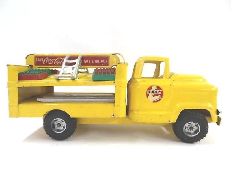 Buddy L GMC Coca-Cola Yellow Truck