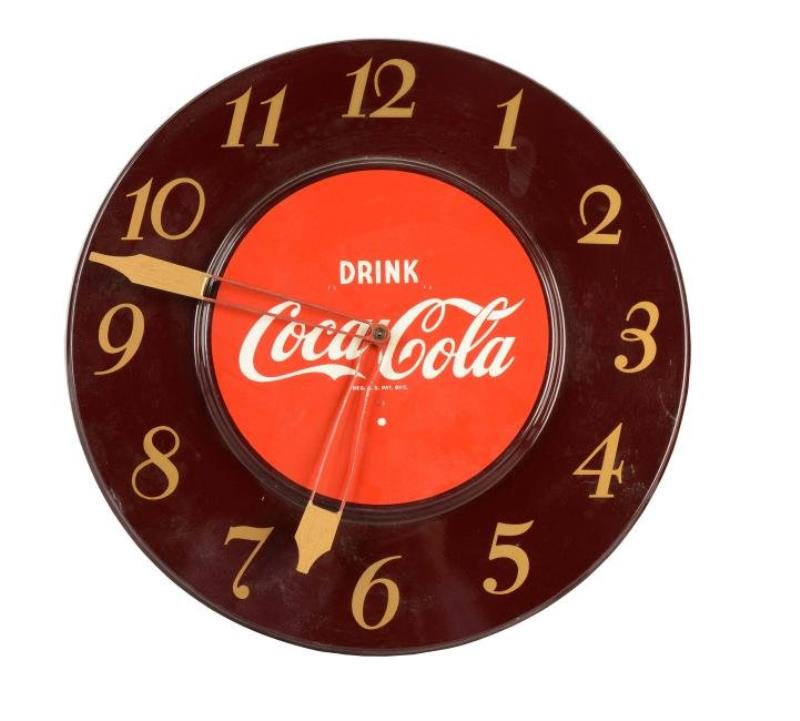 Drink Coca-Cola Electric Wall Clock Value & Price Guide