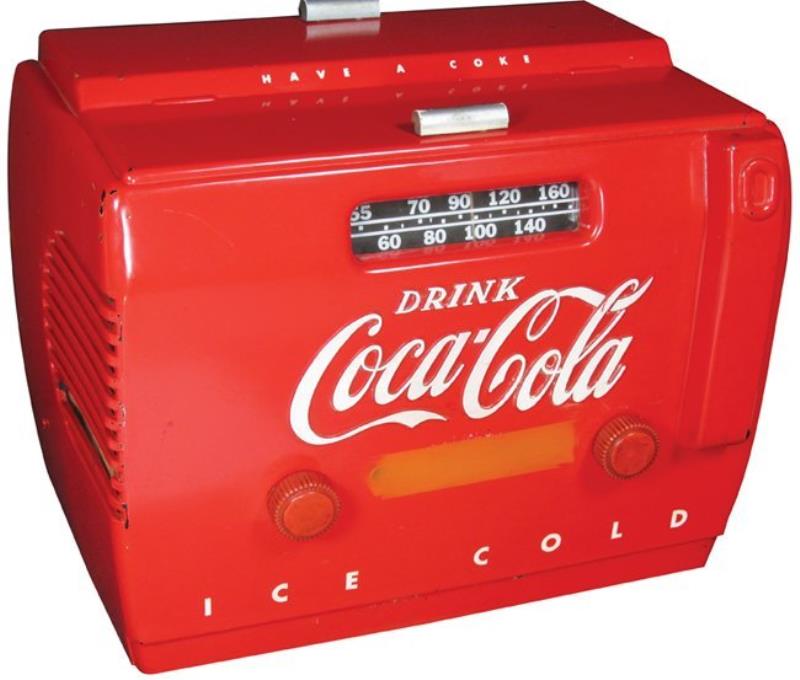 Coca Cola Cooler Radio