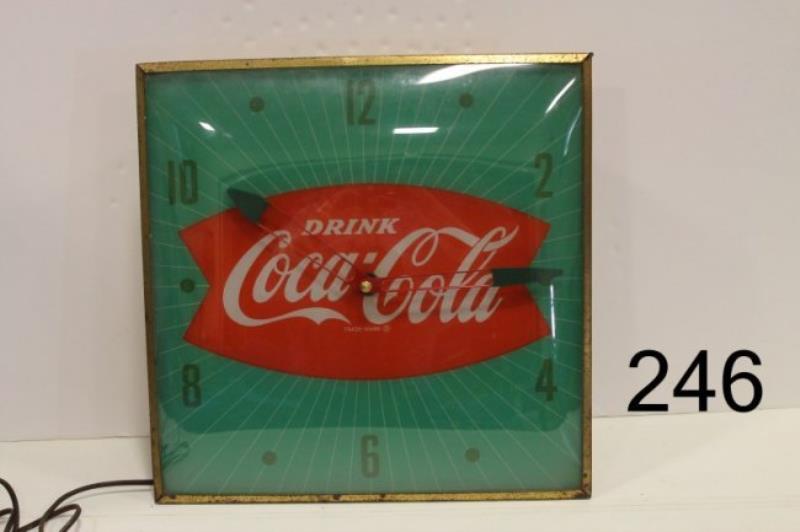 Drink Coca-Cola Electric Advertising Light-Up Wall