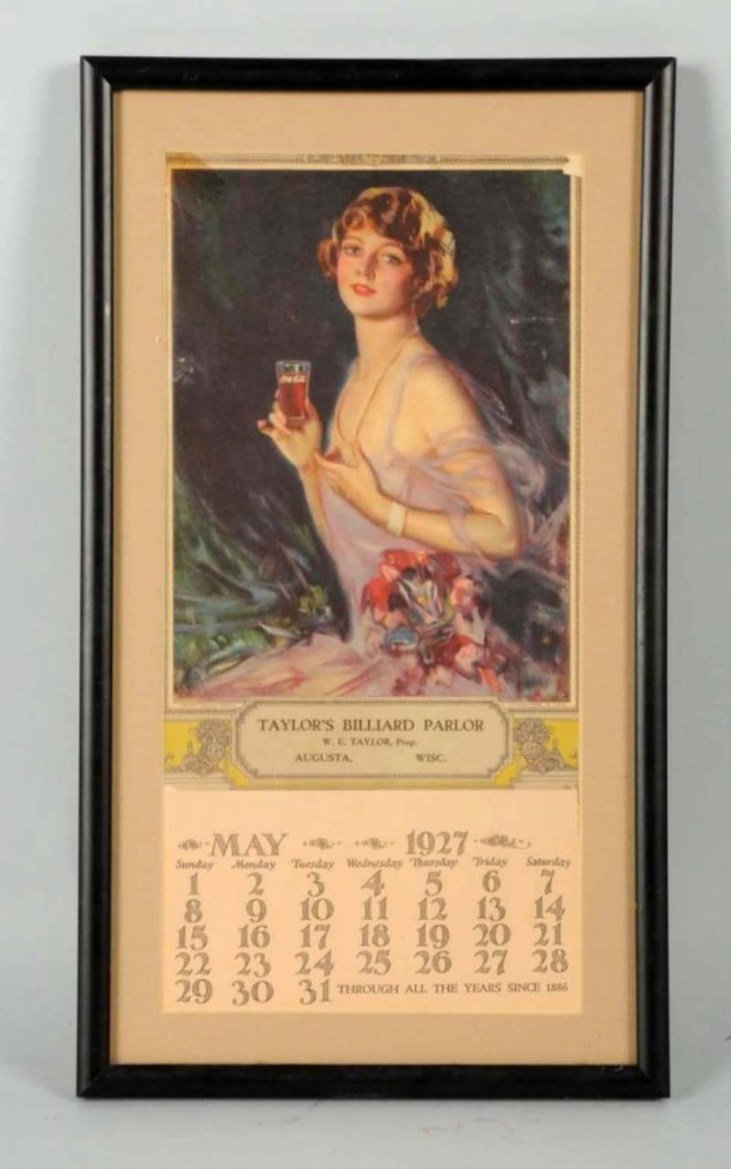 1927 Coca-Cola Distributors Calendar.
