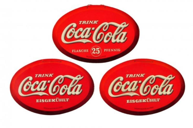 1930's Coca - Cola German Signs.