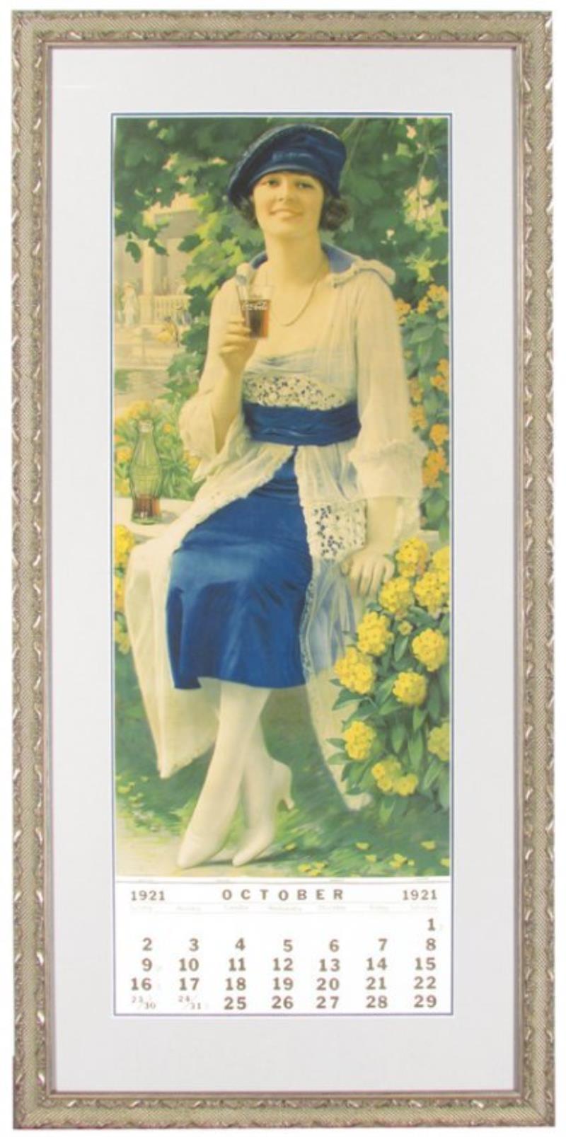 1921 Coca Cola Calendar