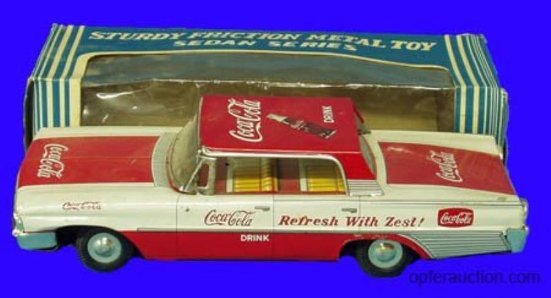 COCA-COLA FORD TOY CAR