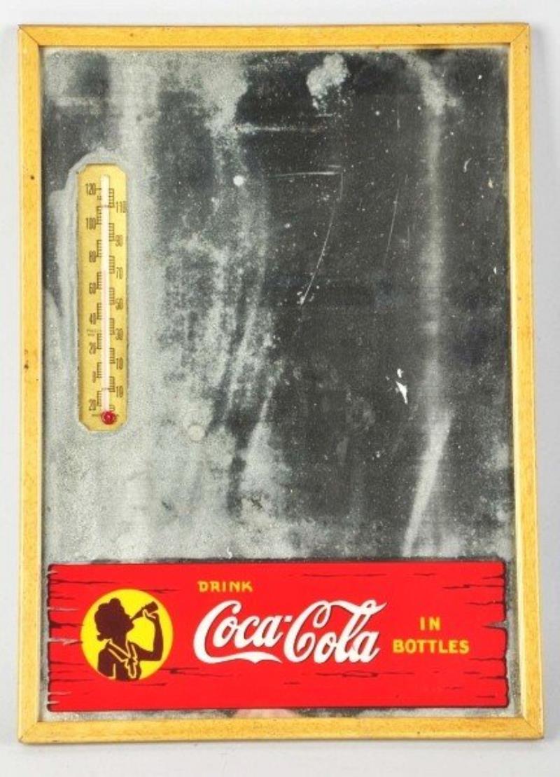 Coca-Cola Mirror Sign.