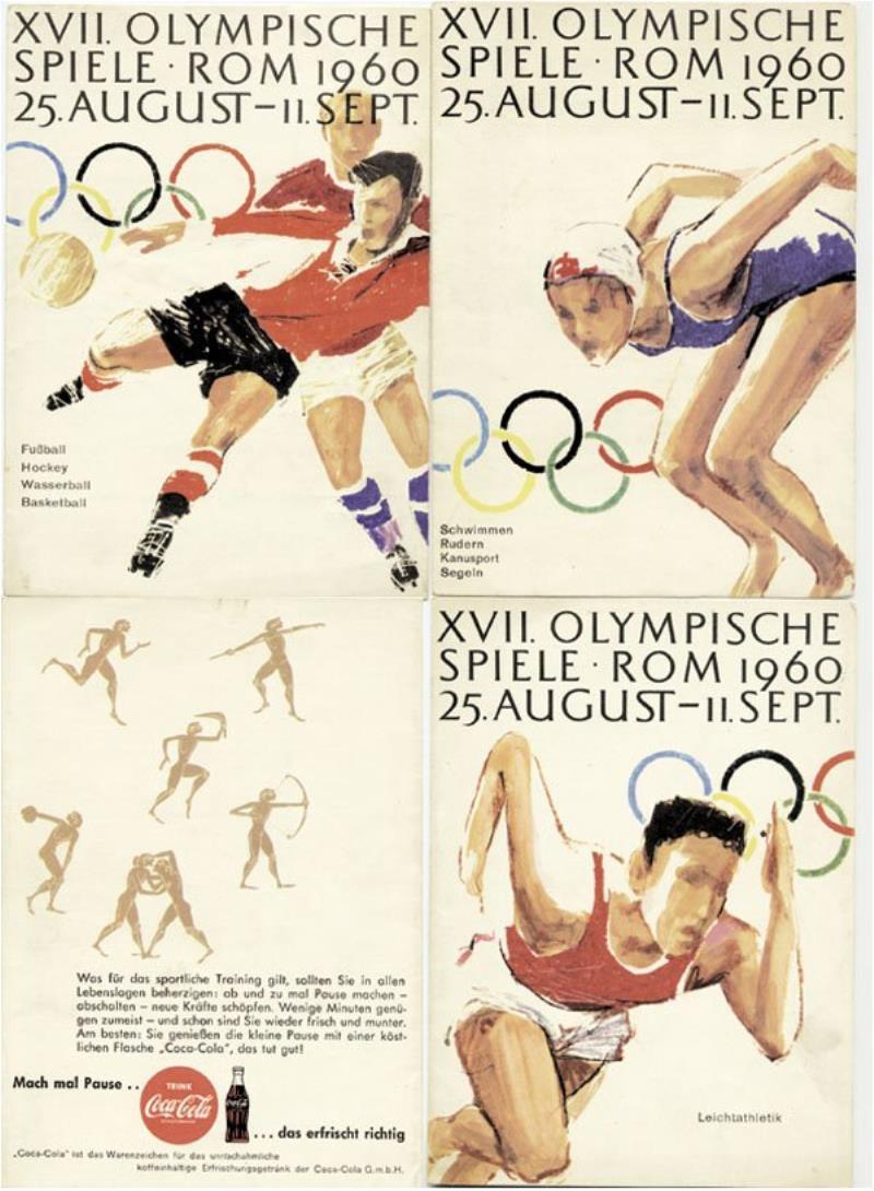 Olympic Games 1960. Coca-Cola Rome