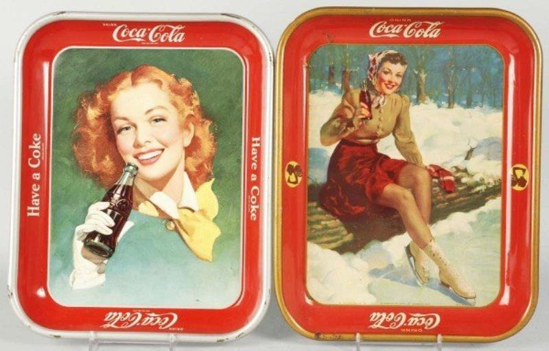 Coca-Cola Serving Trays.