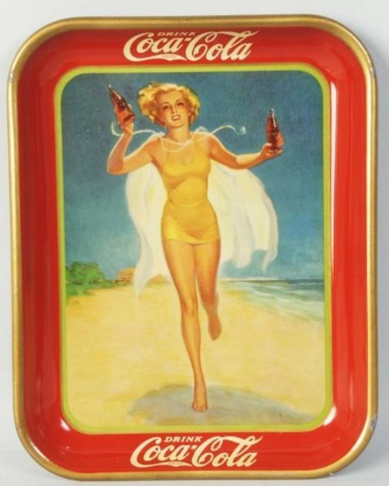 1937 Coca-Cola Tray.