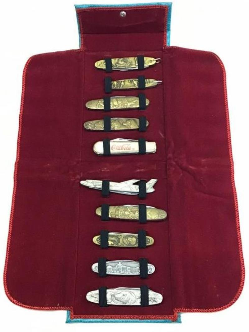 Lot of 10 German Novelty Pocket Knives