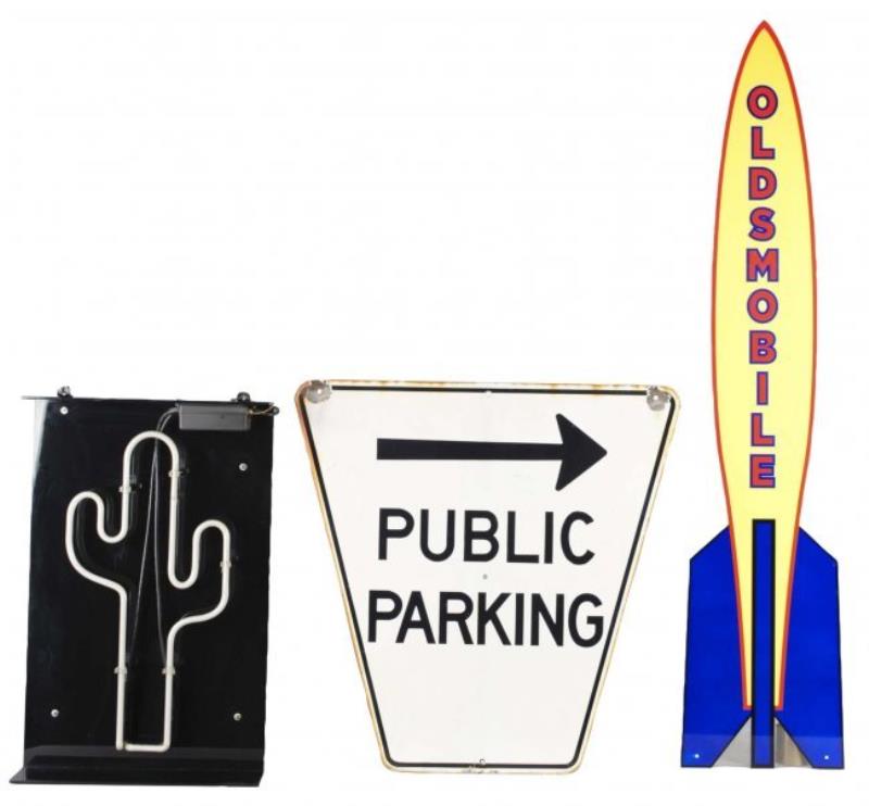 Porcelain and Neon Signs