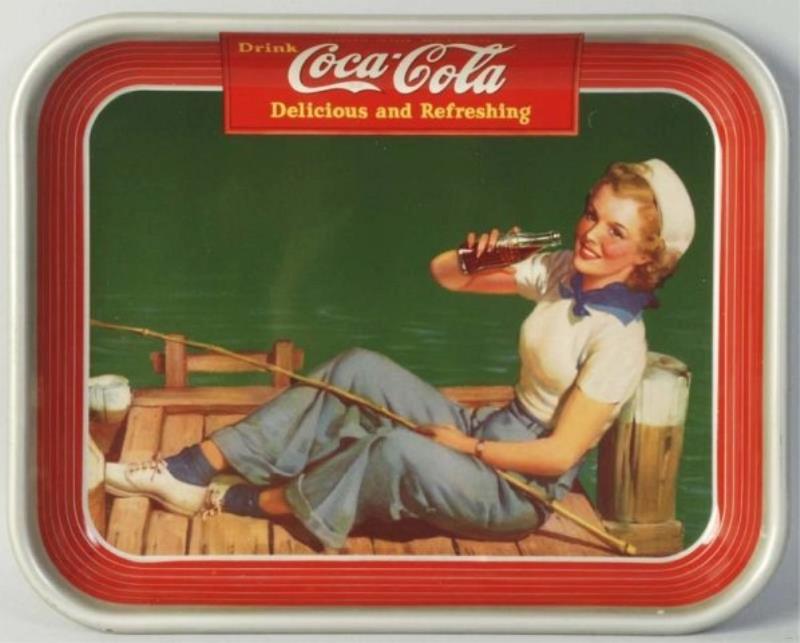 1940 Coca-Cola Tray.