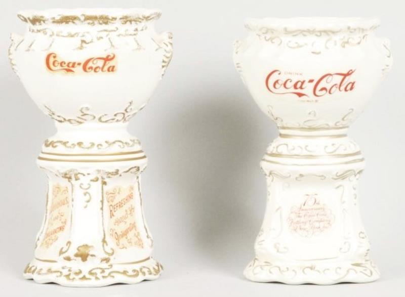 Coca-Cola Urn Pencil Holders.