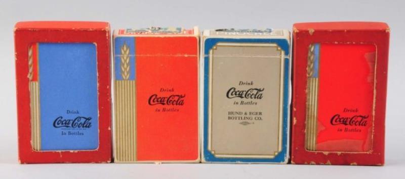 1930's Coca-Cola Playing Card Decks.