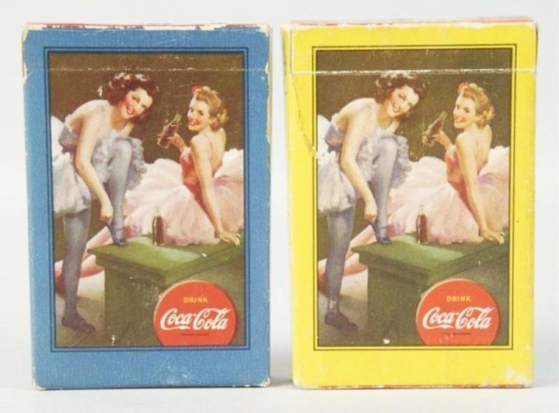 1943 Coca-Cola Card Decks.