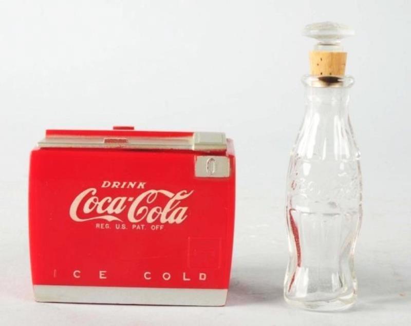 Coca-Cola Perfume Bottle & Music Box.