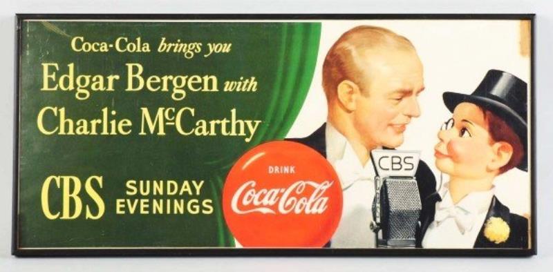 Paper Bergen & McCarthy Coca-Cola Poster.