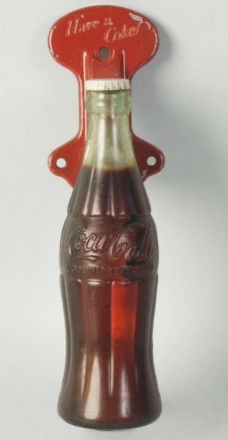 1950s Coca-Cola Bottle Door Pull.
