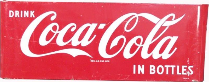 Drink Coca Cola In Bottles Curved Corners Store Fr