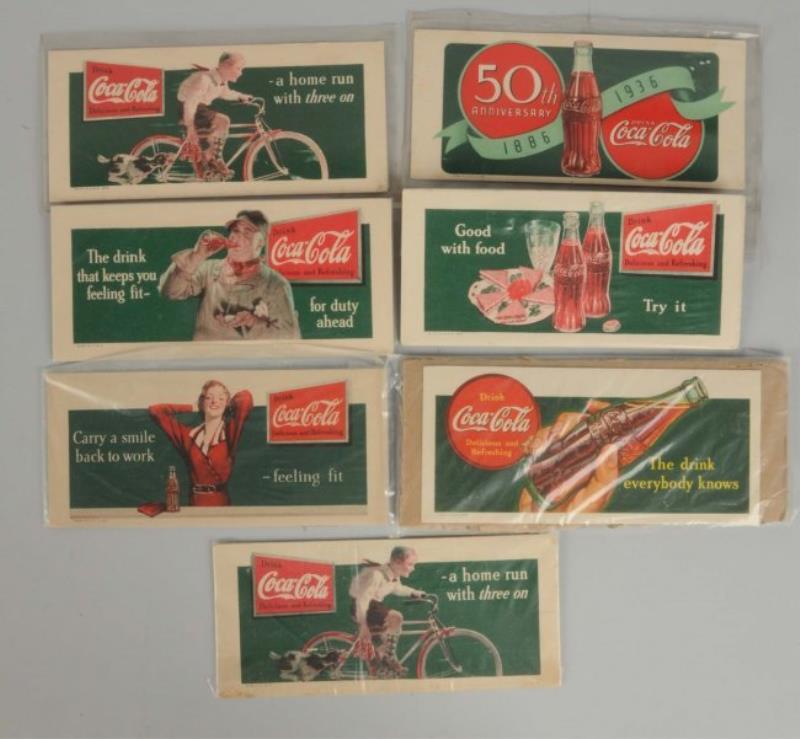 1930s-40s Coca-Cola Blotters Value & Price Guide