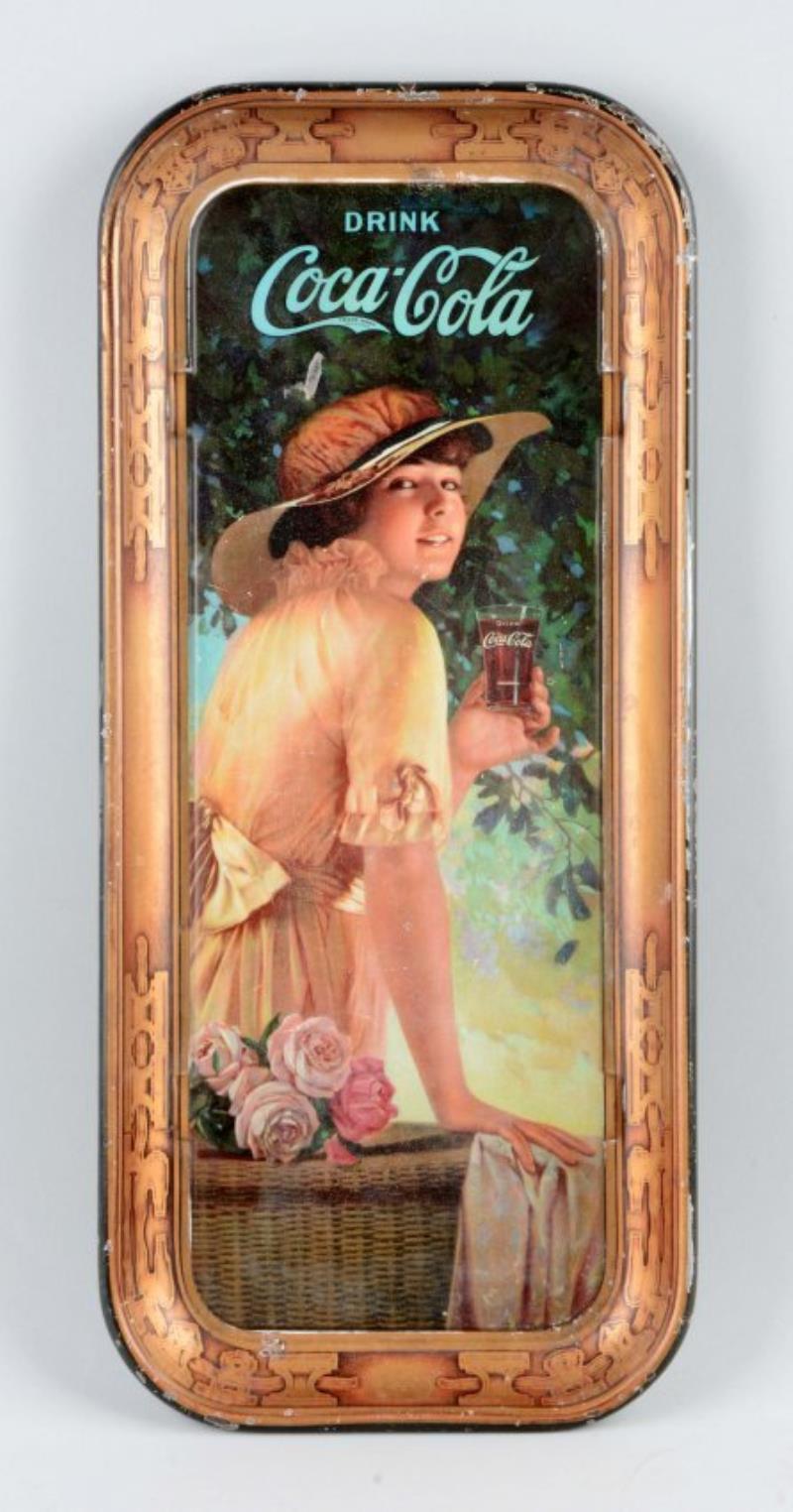 Coca Cola Rectangular Tin Serving Tray Value & Price Guide
