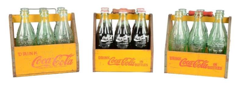 Vintage Coca-Cola Drink Carriers.